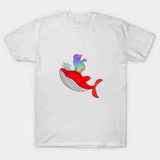 Cat and Fish T-Shirt